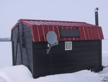 ice fishing hut